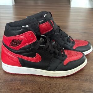 Nike Air Jordan 1 Banned 2016 (Red/Black) *RARE*